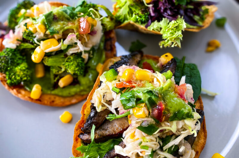 Unbelievably Good Vegan Tostadas